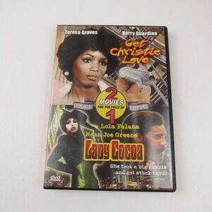 Get Christie Love & Lady Cocoa Double Feature Blaxploitation DVD Teresa Graves‎